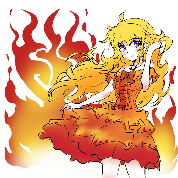 Yang is on fire! | RWBY | Know Your Meme