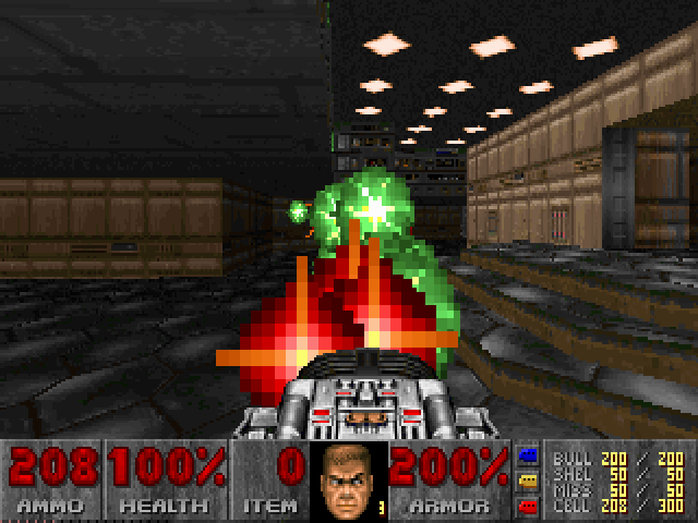 208 100% 0 200% BULL 2020D AMMO HEALT ITEM 5D 5D