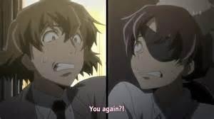 Minene And Nishijima Mirai Nikki Future Diary Know Your Meme