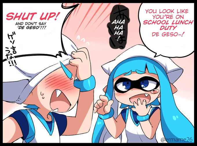 "Translation from Danbooru":http://danbooru.donmai.us/posts/2089327?tags=splatoon