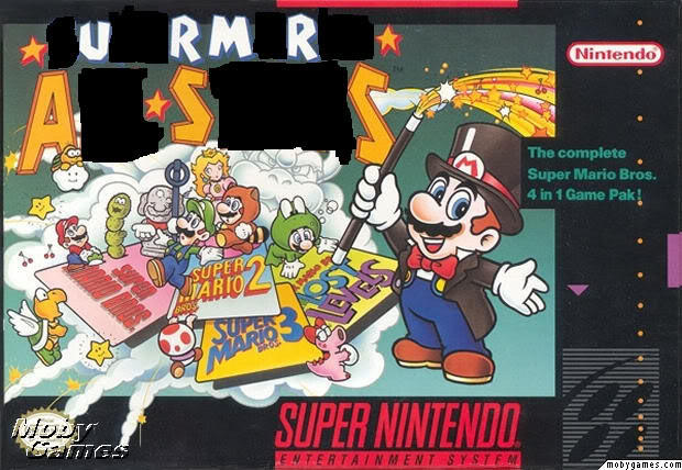 U RM R Nintendo The complete Super Mario Bros. 4 in 1 Game Pak SUPER NINTENDO mobygames.com