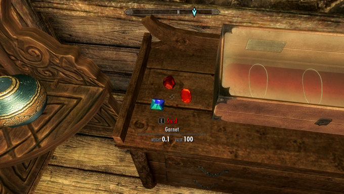 Garnet next to Ruby and Sapphire in Riften | Know Your Meme