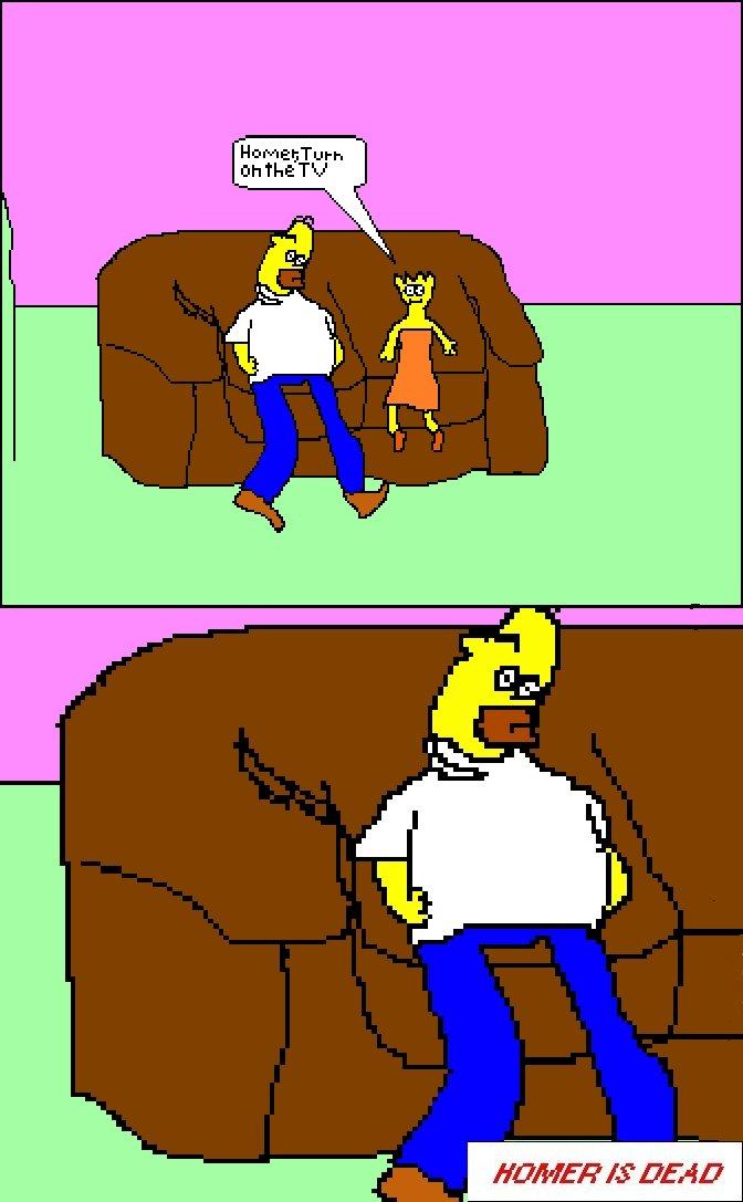 0hthE T HOMER IS DEAD