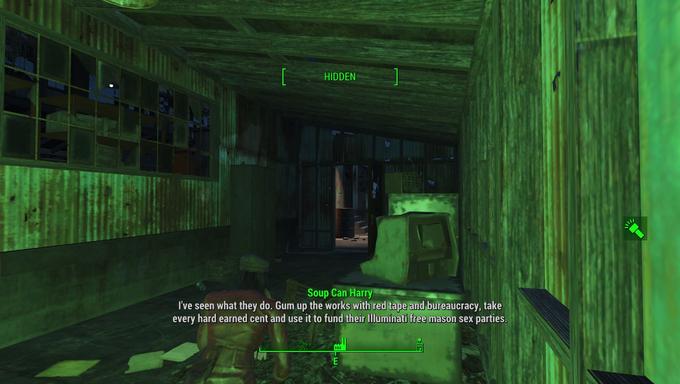 HIDDEN Soup Can Harry I've seen what they do. Gum up the works with red tape and bureaucracy, take every hard earned cent and use it to fund their Illuminati free mason sex parties