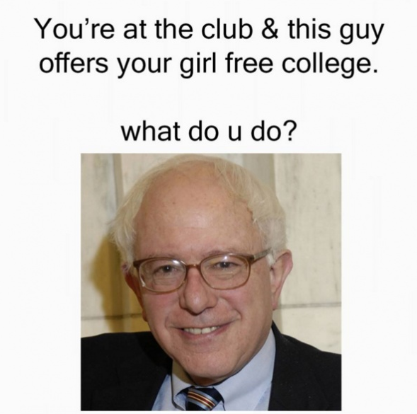 Free college You're at the club & this guy offers your girl free college what do u do?