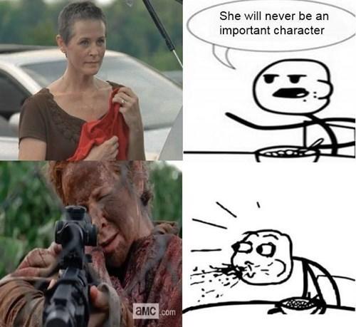 walking dead carol meme