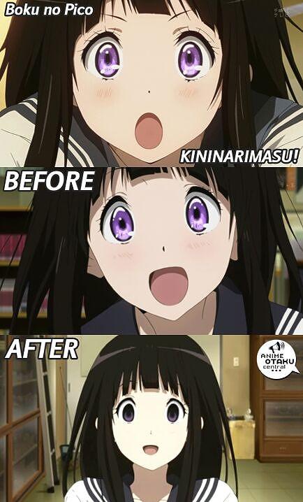 Boku no Pico KININARIMASU! BEFORE AFTER ANIHE OTAKU