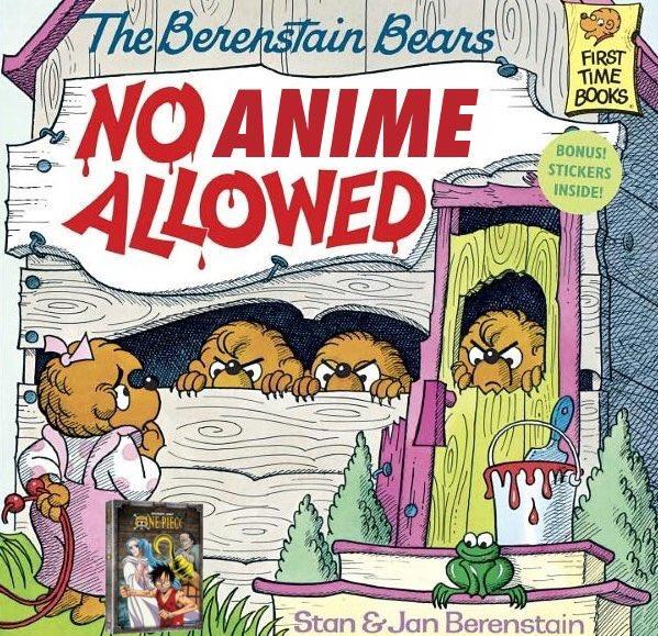 The Berenslain Bears FIRST TIME NO ANIME BONUS! STICKERS INSIDE! ALOWED Stan & Jan Berenstain