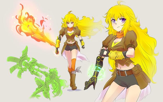 Yang S Robo Arm Rwby Know Your Meme