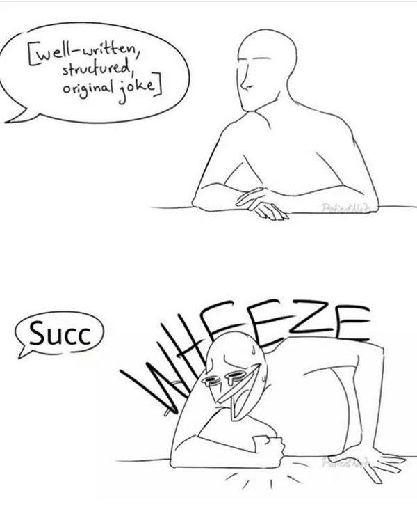 Well-written struetur original joke Succ