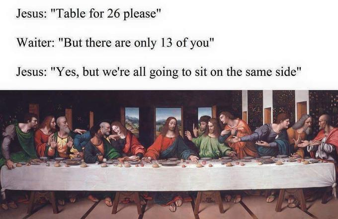 RSVP | The Last Supper Parodies | Know Your Meme