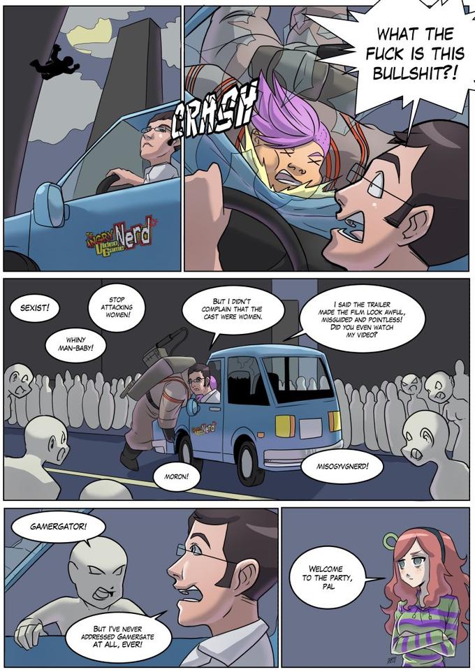 Kukuruyo's AVGN Ghostbusters Comic | The Angry Video Game Nerd | Know ...