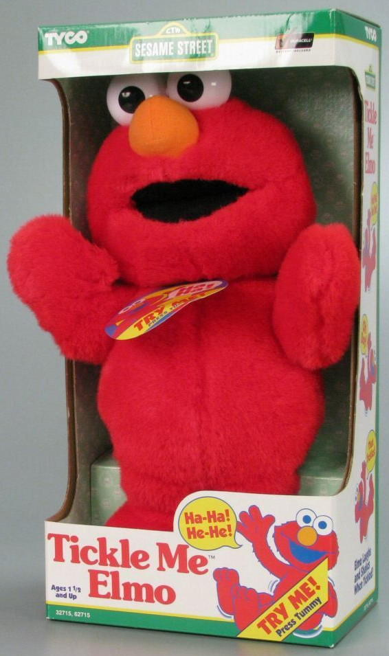 SESAME STREET Ha-Ha! He-He! Tickle Me Ages 1 and Up 32715, 62715