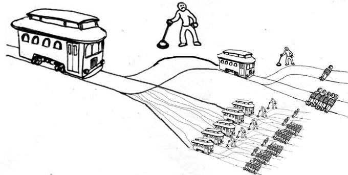 A runaway trolley is about to create 5 trolley problems. Do you pull ...