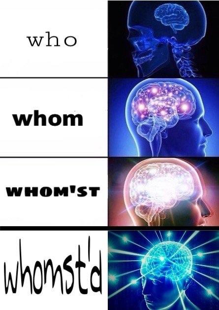 who whom WHOM ST