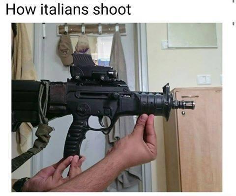 How italians shoot