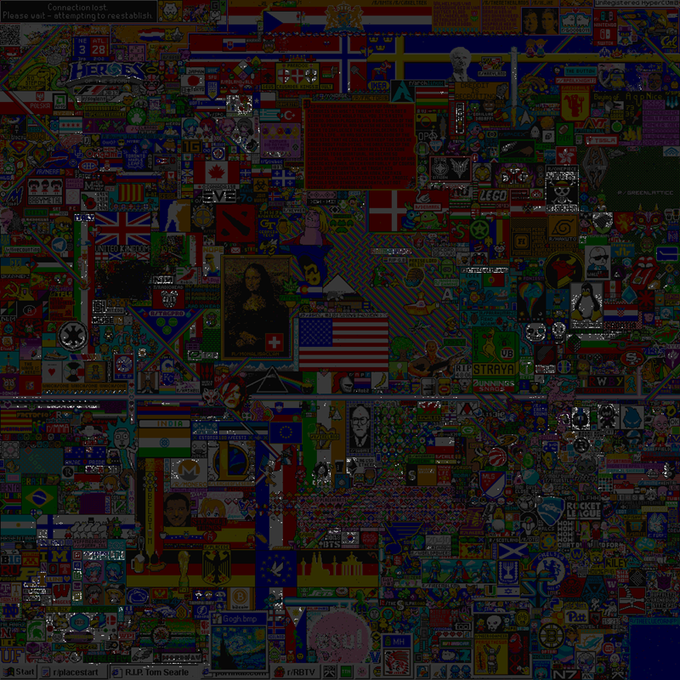 Connection lost Please uait-attempting to reestablish NOPE UB IPSTRAYA ROCKET LE AGUE RU Gogh.bmp 澳Startlarplacestart lle) RIP. Torn Searle