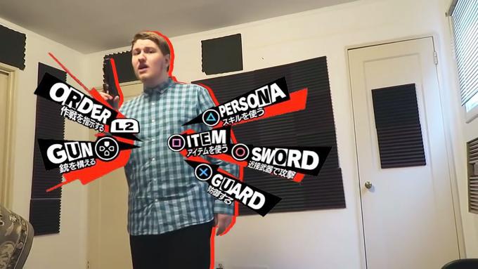 PERSONA し2 4 スキルを使う 銃を構える アイテムを使う