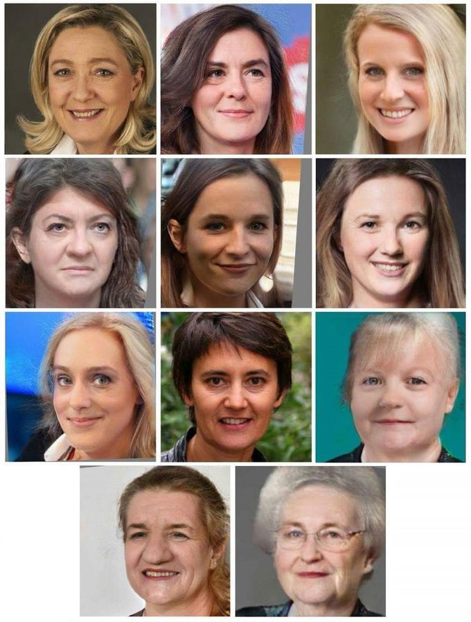 From left to right, top to bottom :

Marine Le Pen, François Fillon, Emmanuel Macron,
Jean Luc Mélenchon, Benoît Hamon, Nicolas Dupont-Aignant,
Philippe Poutou, Nathalie Arthaud, François Asselineau,
Jean Lassalle, Jacques Cheminade

-R63 Hamon is kinda cute tho-

