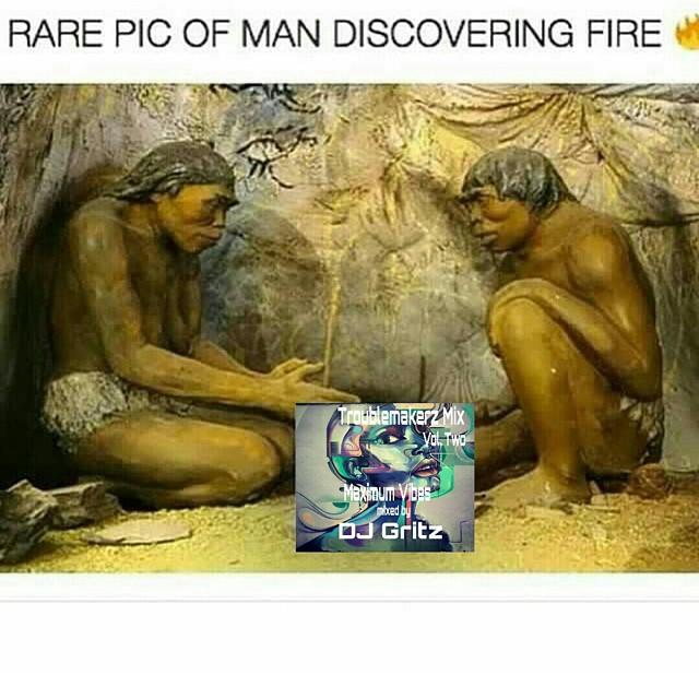 Rare pic of man discovering fire | Rare Picture of Men Discovering Fire ...
