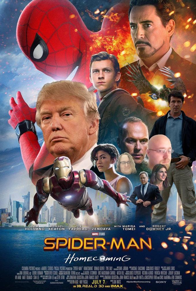 Spider-Man: Homecoming Poster Parodies | Know Your Meme