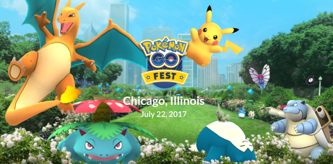 Pokemon GO Fest FEST Chicago, Iliinois July 22, 2017