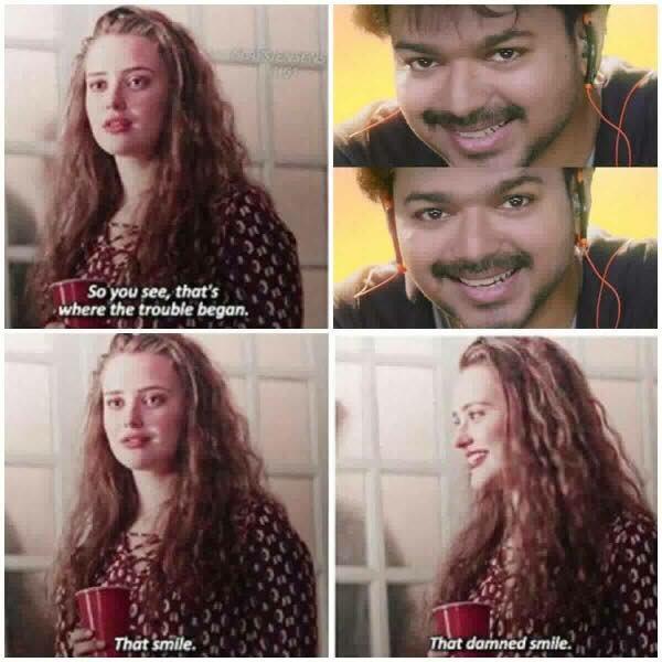 So you see, that's where the trouble began. That sme That damned smile