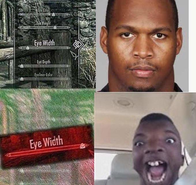 Eye Width e Depth e Width