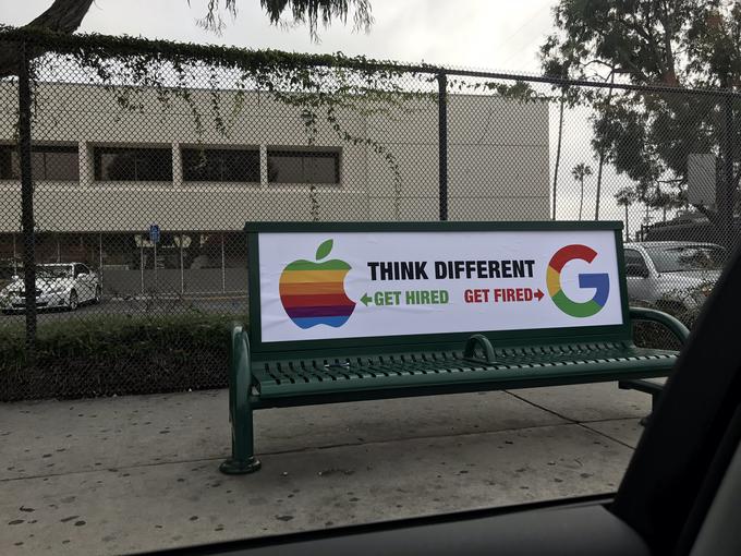THINK DIFFERENT GET HIRED GET FIRED→