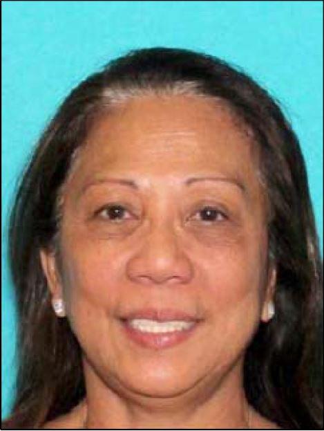 Circulated photo of Marilou Danley who was wanted to questioning in the immediate aftermath of the Las Vegas shooting