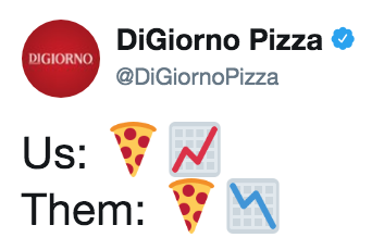 DiGiorno Pizza Φ @DiGiornoPizza DIGIORNO Them: