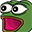 Twitch emote of Poggers