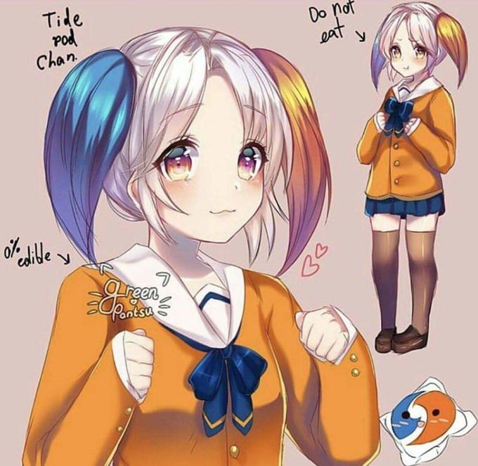 Time to eat Tidepod-chan al y Chan じ じ een antsu