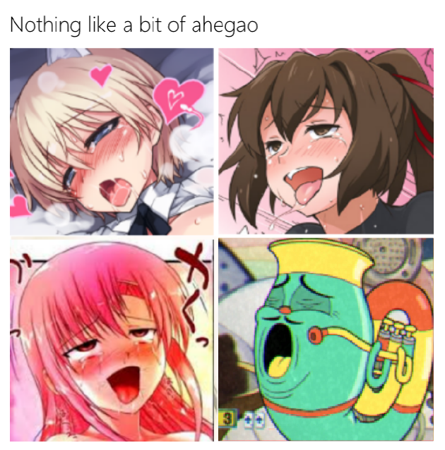 Nothing like a bit of ahegao