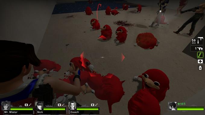 Watching a horde of these little guys running around is actually pretty funny.