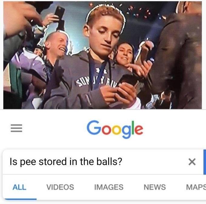 Google Is pee stored in the balls? ALL VIDEOS IMAGES NEWS MAPS