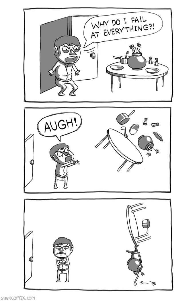 WHY DO FAIL AT EVERYTHING?! AUGH SHENCOMIX.Com