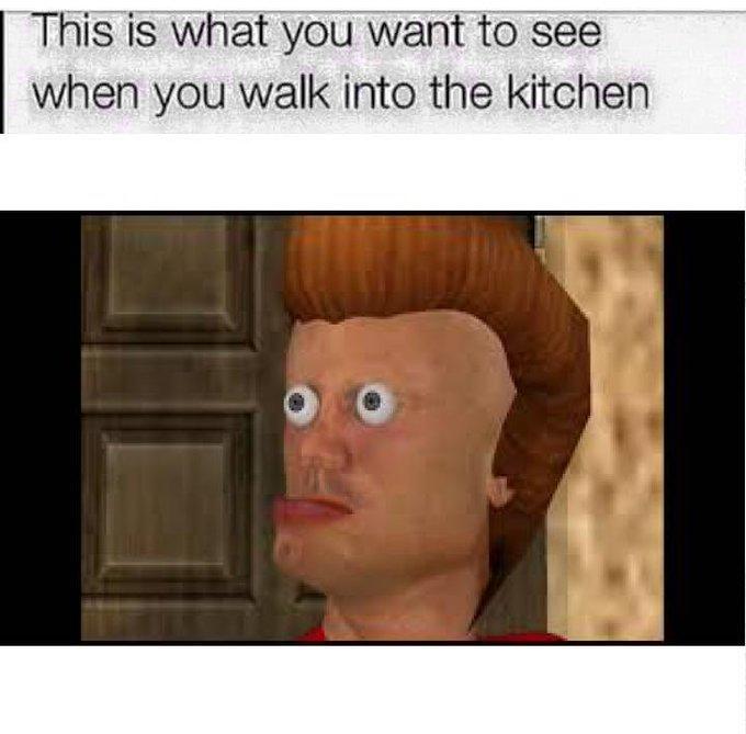 This is what you want to see when you walk into the kitchen