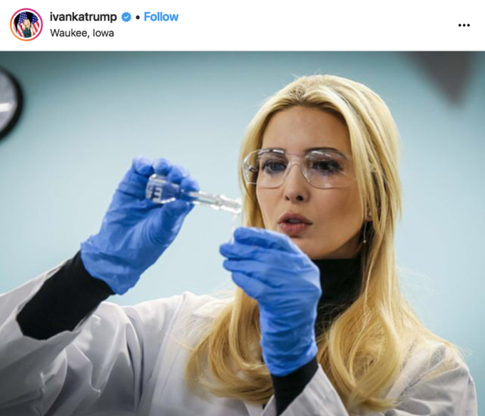 Image result for ivanka test tube