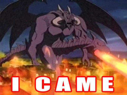 Yes this is a real Yugioh monster yes that is a dragon on his crouch 