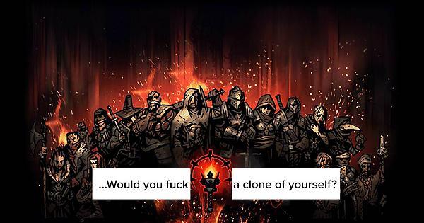 ...Would you f--- a clone of yourself?