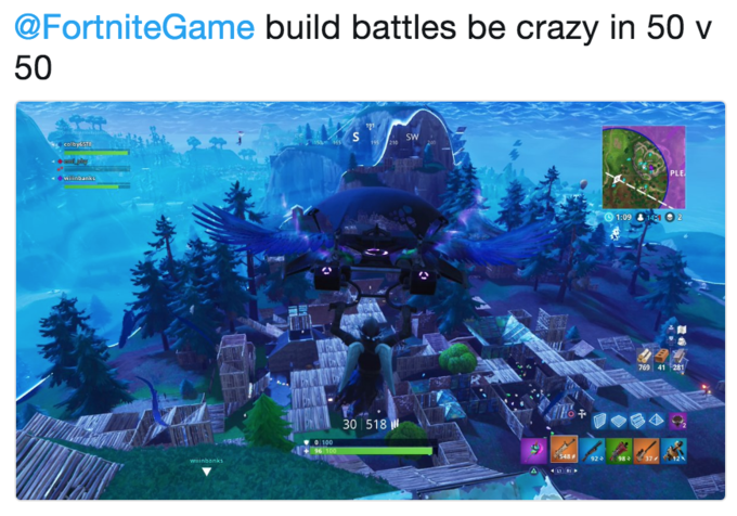 build battles everywhere fortnite fortnitegame ne fortnitegame build battles be crazy in 50 v 50 pl 769 41281 30 518 0 - thanos fortnite meme song