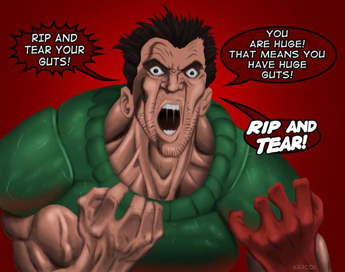 RIP AND TEAR YOUR GUTS | Doom | Know Your Meme