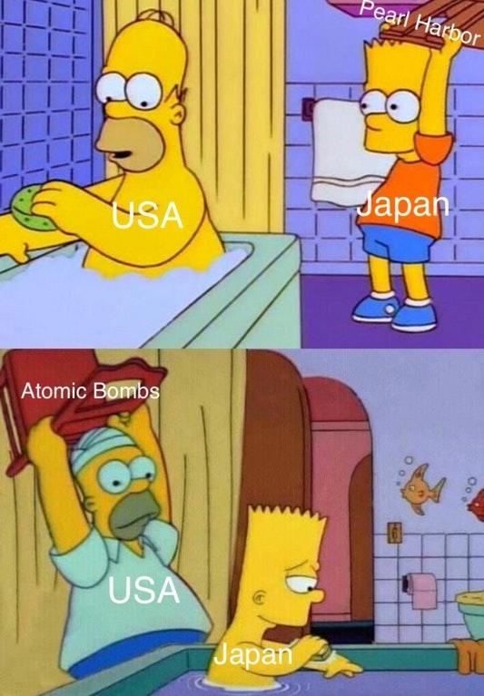 arl Ha USA apan Atomic Bomb USA Japan