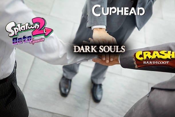 CUPHEAD DARK SOULS CRASH BANDICOOT