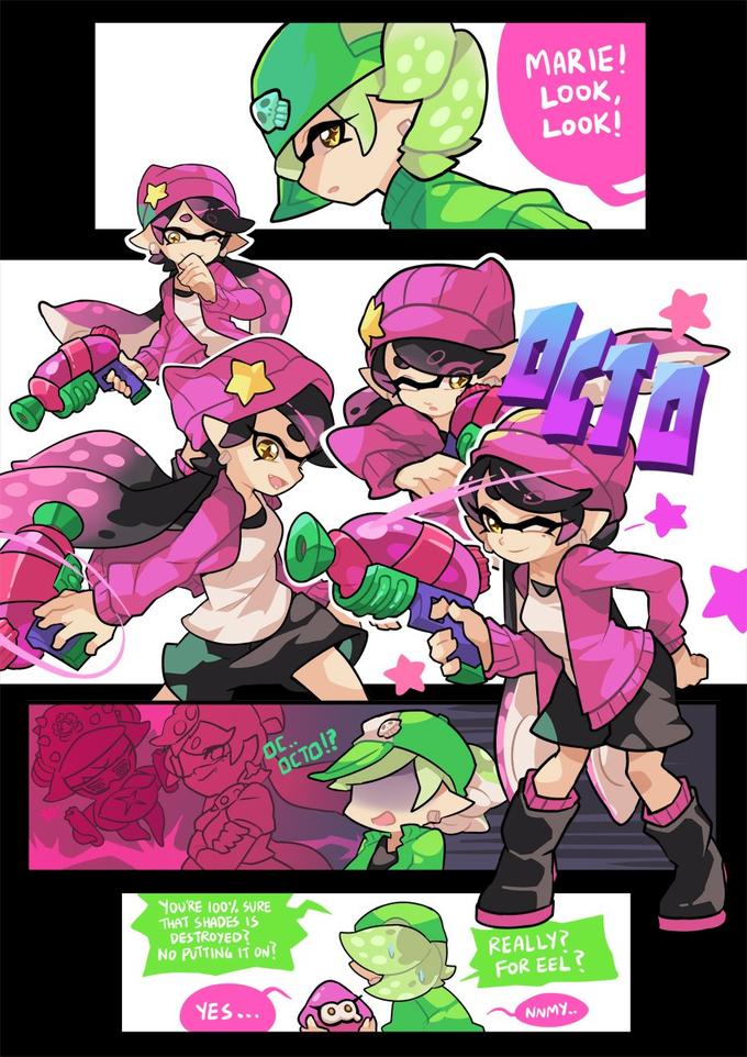 "Tumblr Source":http://gomigomipomi.tumblr.com/post/175919603936/marie-ok-but-that-pose-is-cute-callie-d