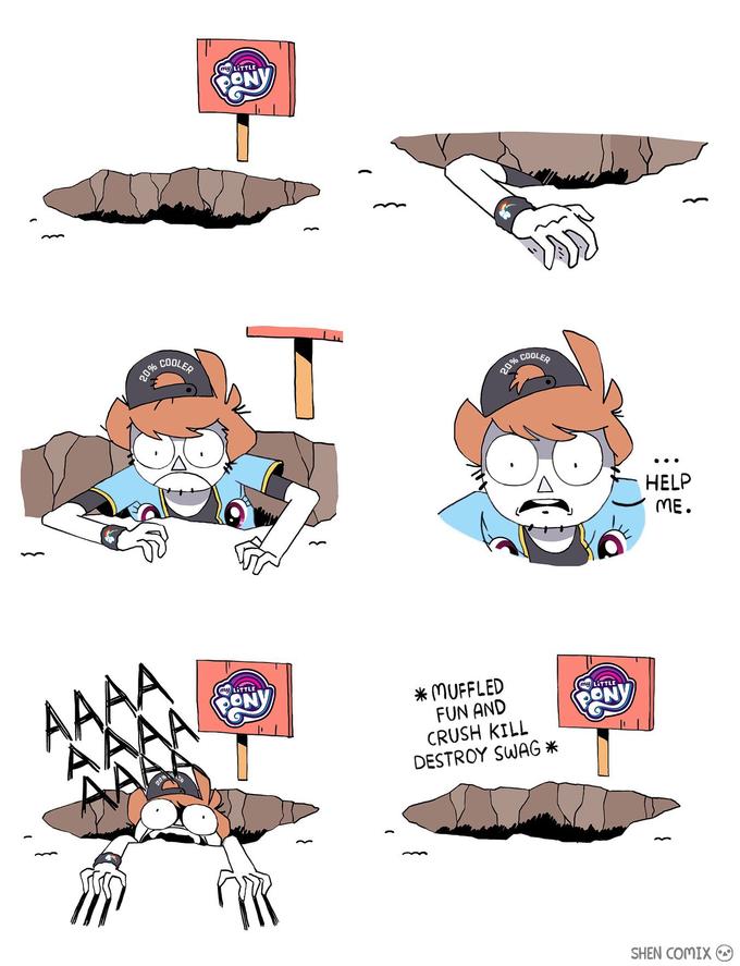 LİTTLE ON COOLE o CooL HELP LİTTLE ON MUFFLED FUN AND CRUSH KILL DESTROY SwAG* LİTTLE PON SHEN COMIX