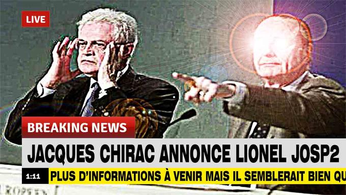 LIVE BREAKING NEWS JACQUES CHIRAC ANNONCE LIONEL JOSP2 PLUS D'INFORMATIONS À VENIR MAISIL SEMBLERAIT BIEN QU