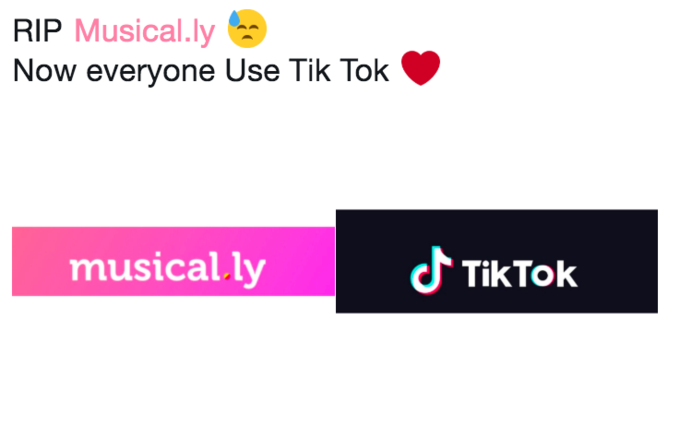 RIP Musical.ly Now everyone Use Tik Tok musical.ly よTikTok