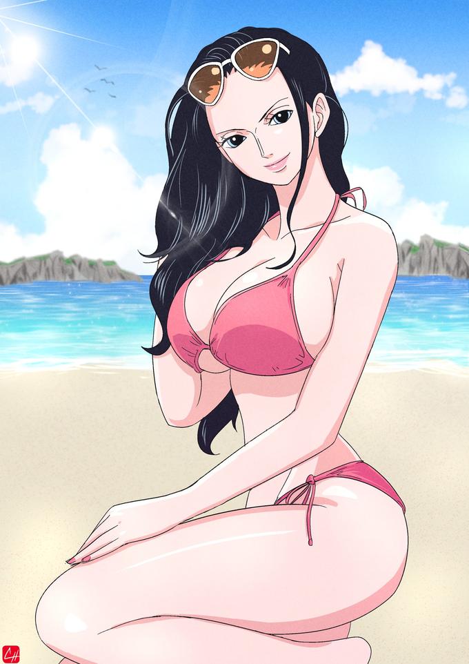 nico-robin-bikini-one-piece-know-your-meme